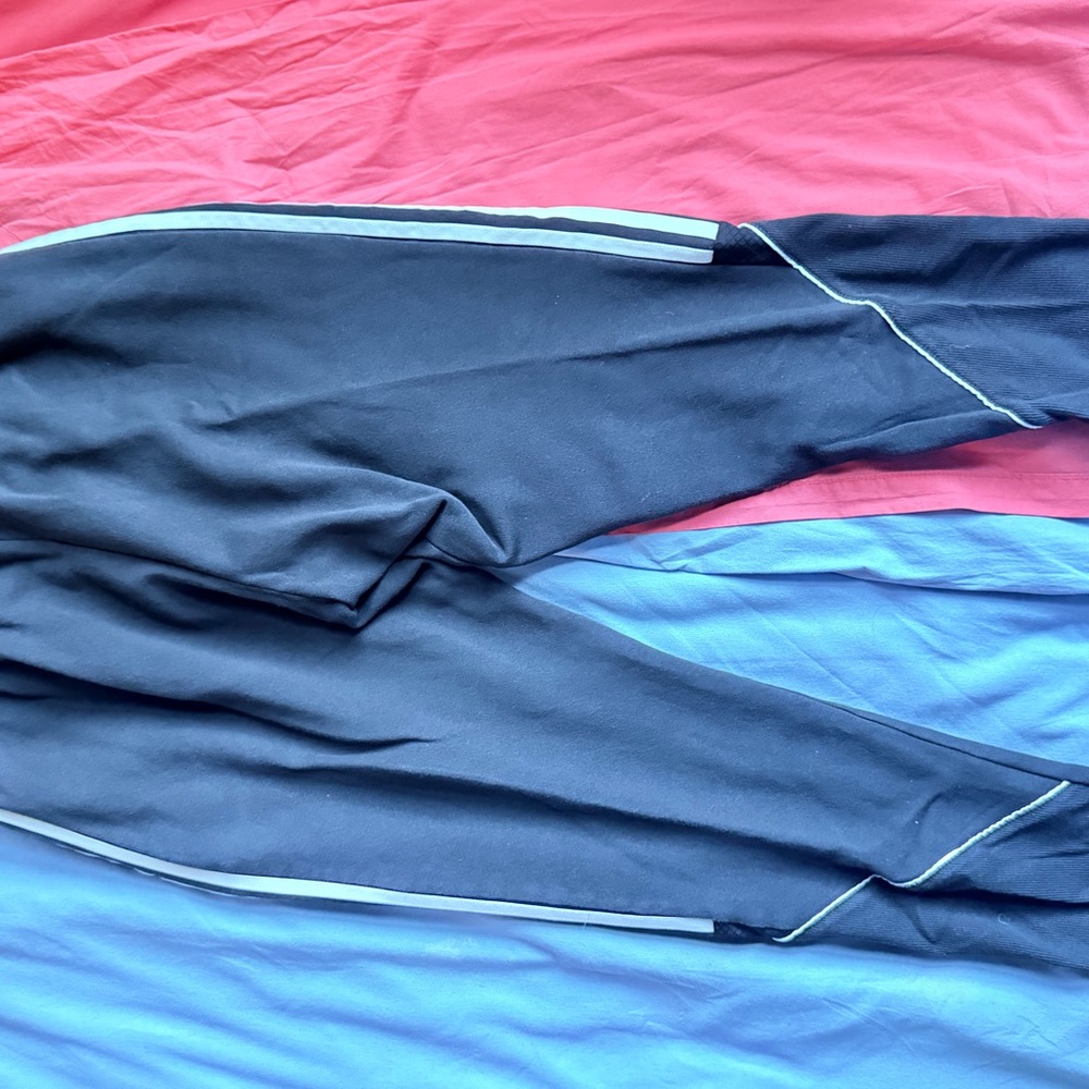 2 pair Adidas  Black Track Pants - Picture 6 of 15